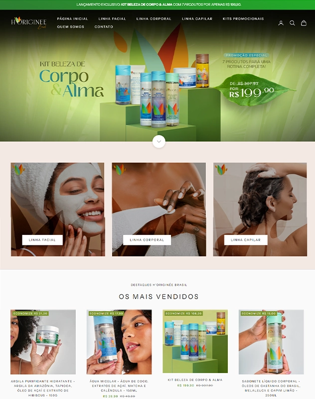 Criacao de Sites Empresa que cria desenvolvimento desenvolve site Beleza Vegano Cosmetico Coferly Web Sao Paulo Agencia M45 Arte